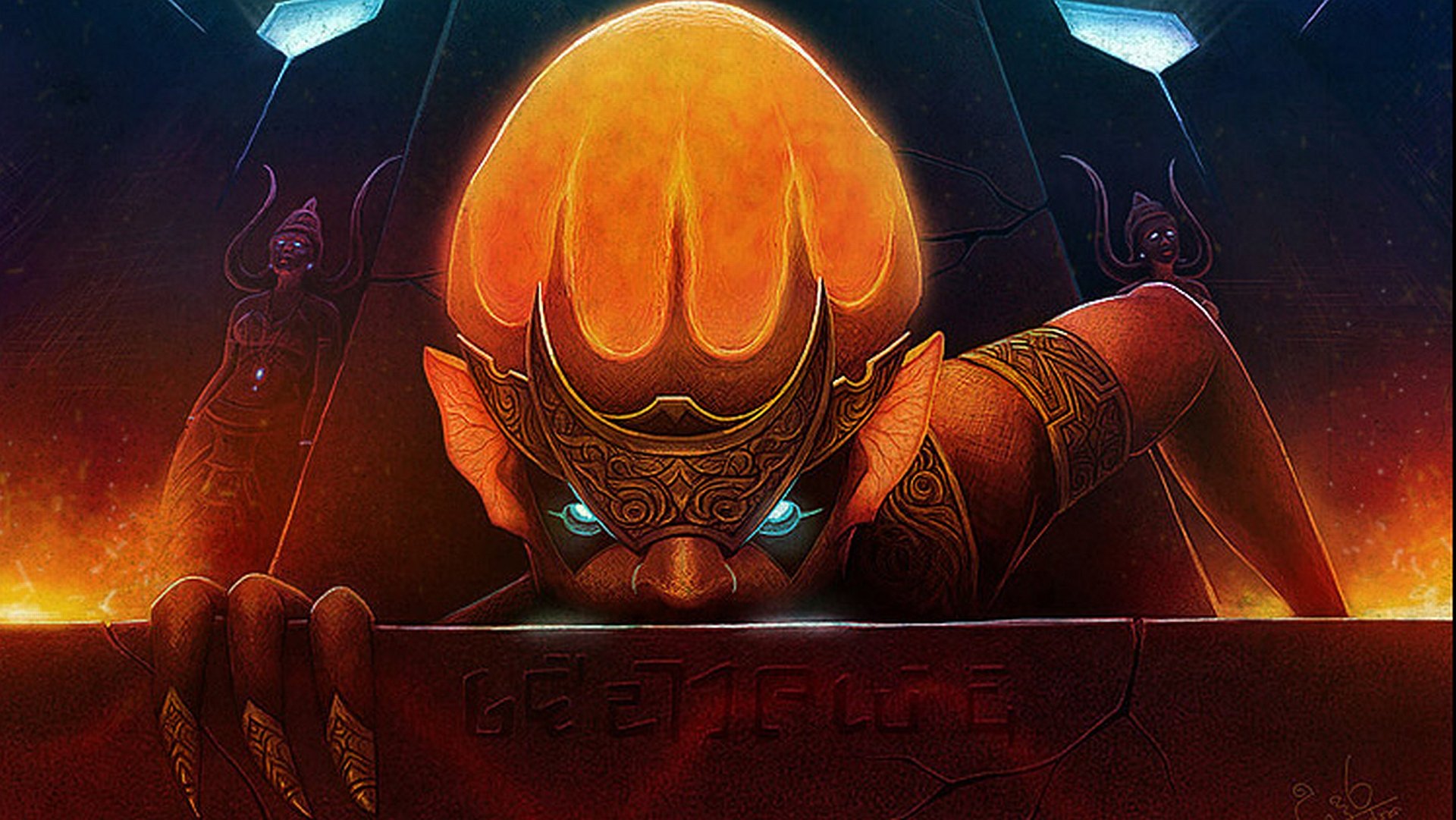 Download Dark Creature HD Wallpaper