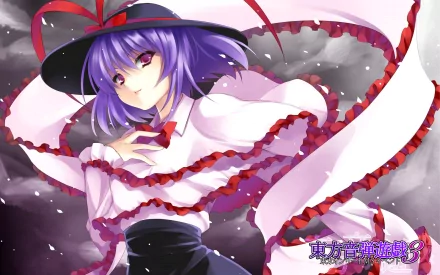 Iku Nagae Anime Touhou HD Desktop Wallpaper | Background Image