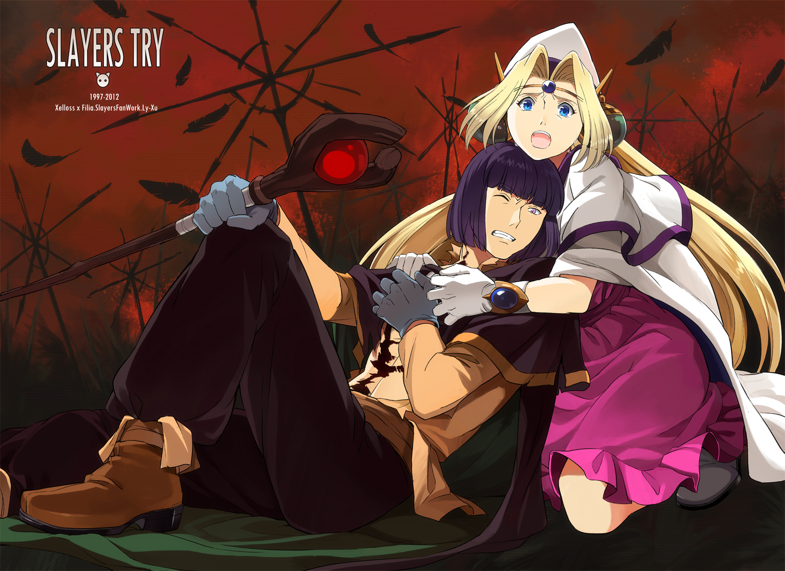 Anime Slayers HD Wallpaper | Background Image
