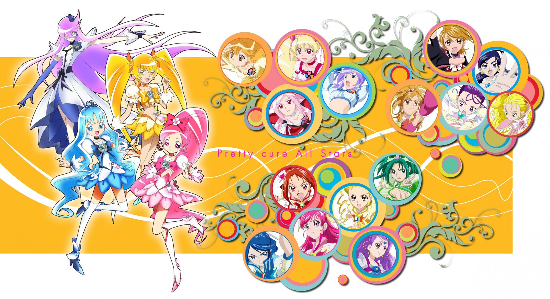 Pretty Cure! Full HD Wallpaper and Background | 2381x1296 | ID:228238