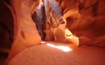 Arizona slot canyon canyon nature antelope canyon HD Desktop Wallpaper | Background Image