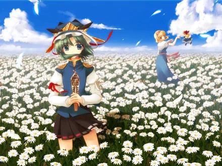 Alice Margatroid Eiki Shiki Anime Touhou HD Desktop Wallpaper | Background Image