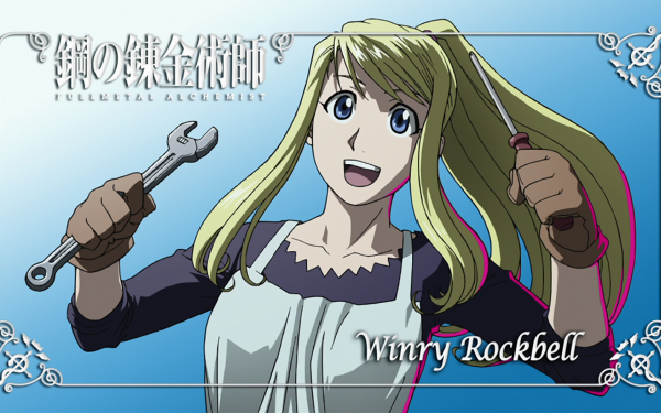 Anime FullMetal Alchemist Fullmetal Alchemist Winry Rockbell HD Wallpaper | Background Image