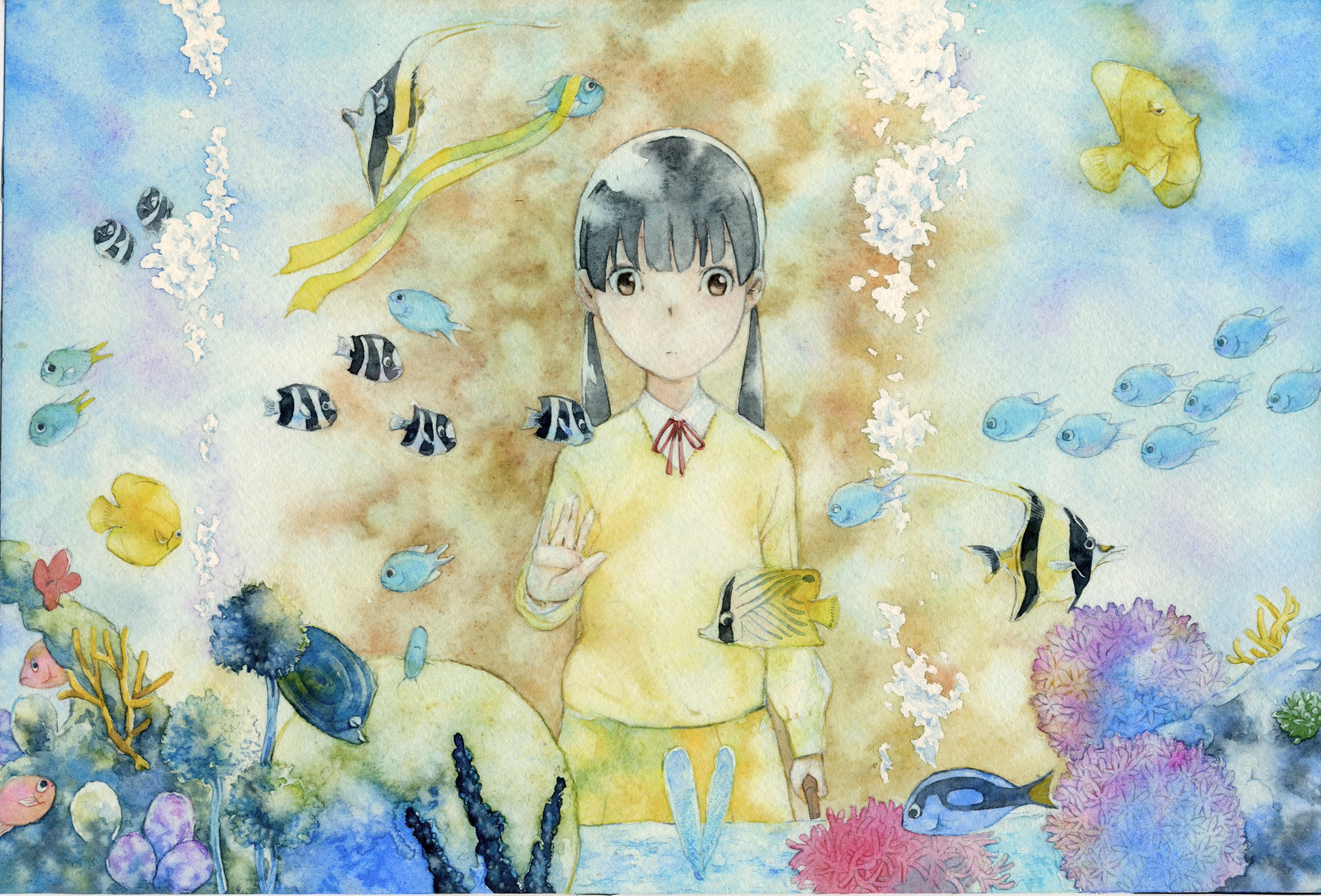 Anime Hourou Musuko HD Wallpaper | Background Image