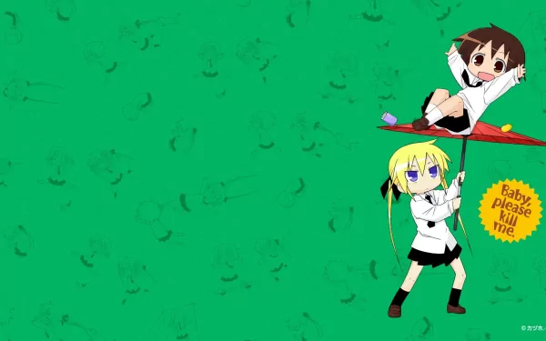 Anime Kill Me Baby HD Desktop Wallpaper | Background Image
