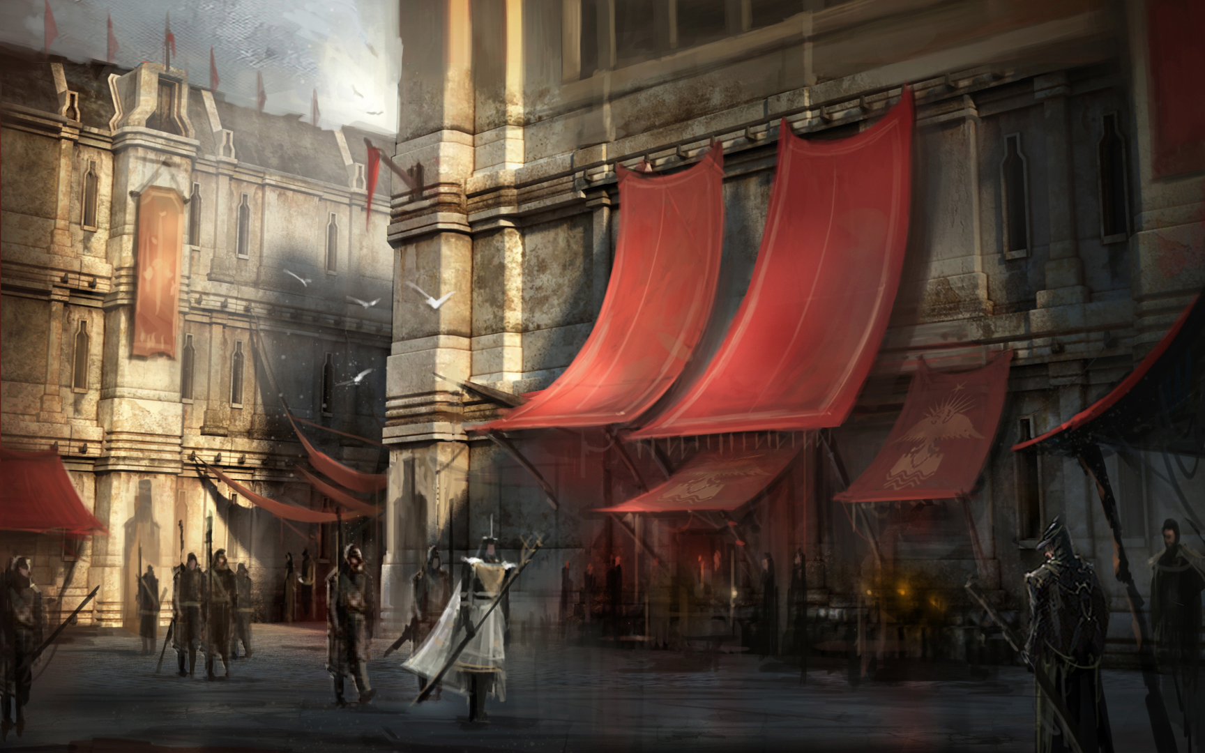 Dragon Age ll Concept Art by Requium-for-Kira