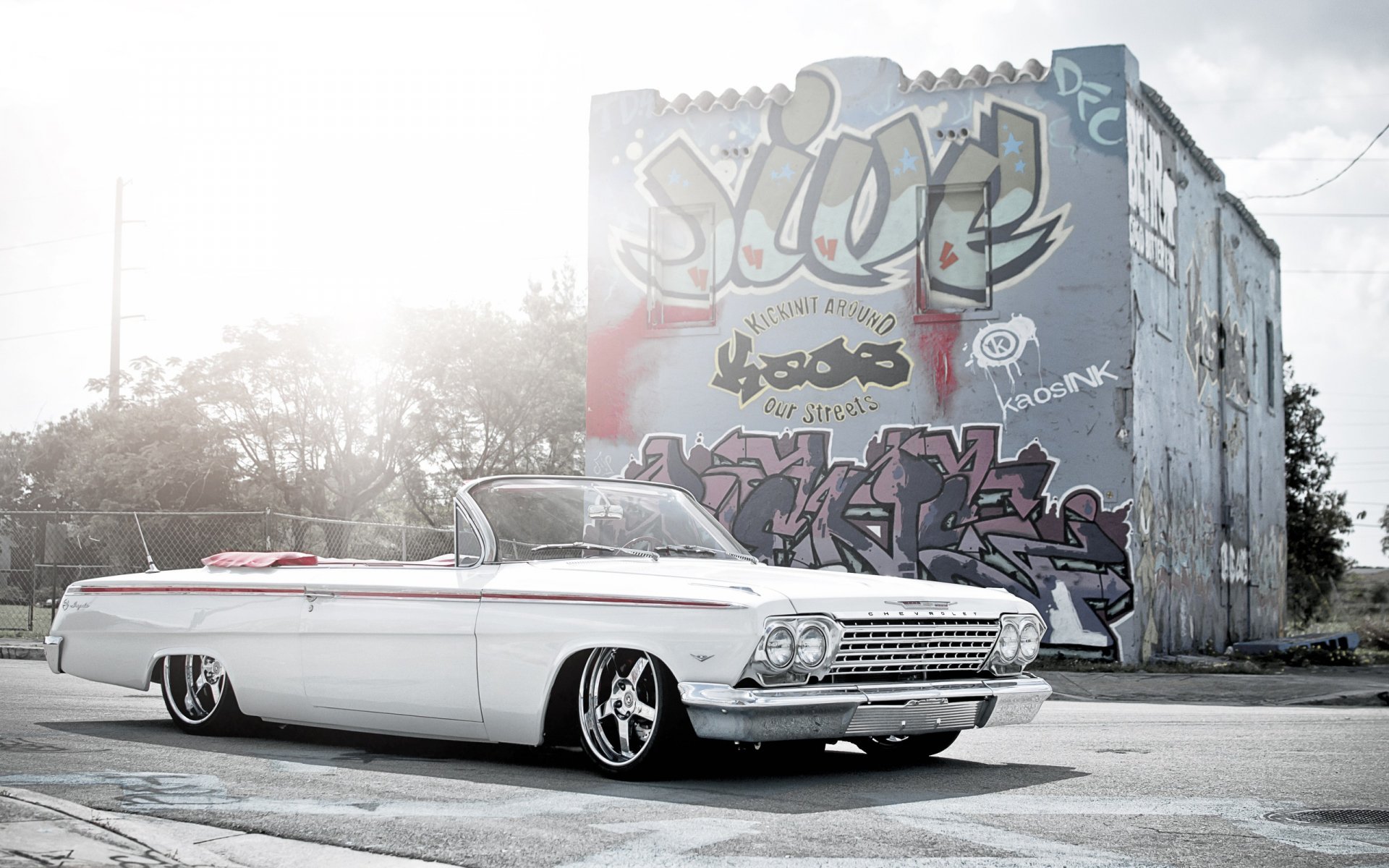 Download Chevrolet Vehicle Lowrider HD Wallpaper