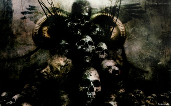 Dark Skull Horror HD Wallpaper | Background Image