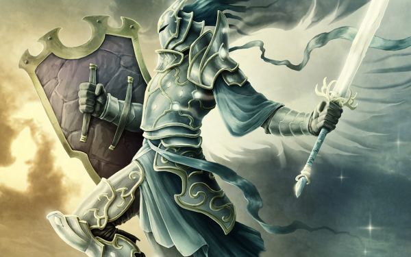 Fantasy Angel Warrior Warrior Angel Armor Knight HD Wallpaper | Background Image