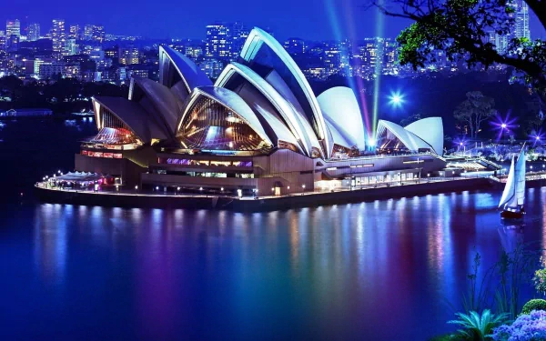 man made Sydney Opera House HD Desktop Wallpaper | Background Image