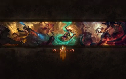 Barbarian (Diablo III) Witch Doctor (Diablo III) Monk (Diablo III) video game Diablo III HD Desktop Wallpaper | Background Image