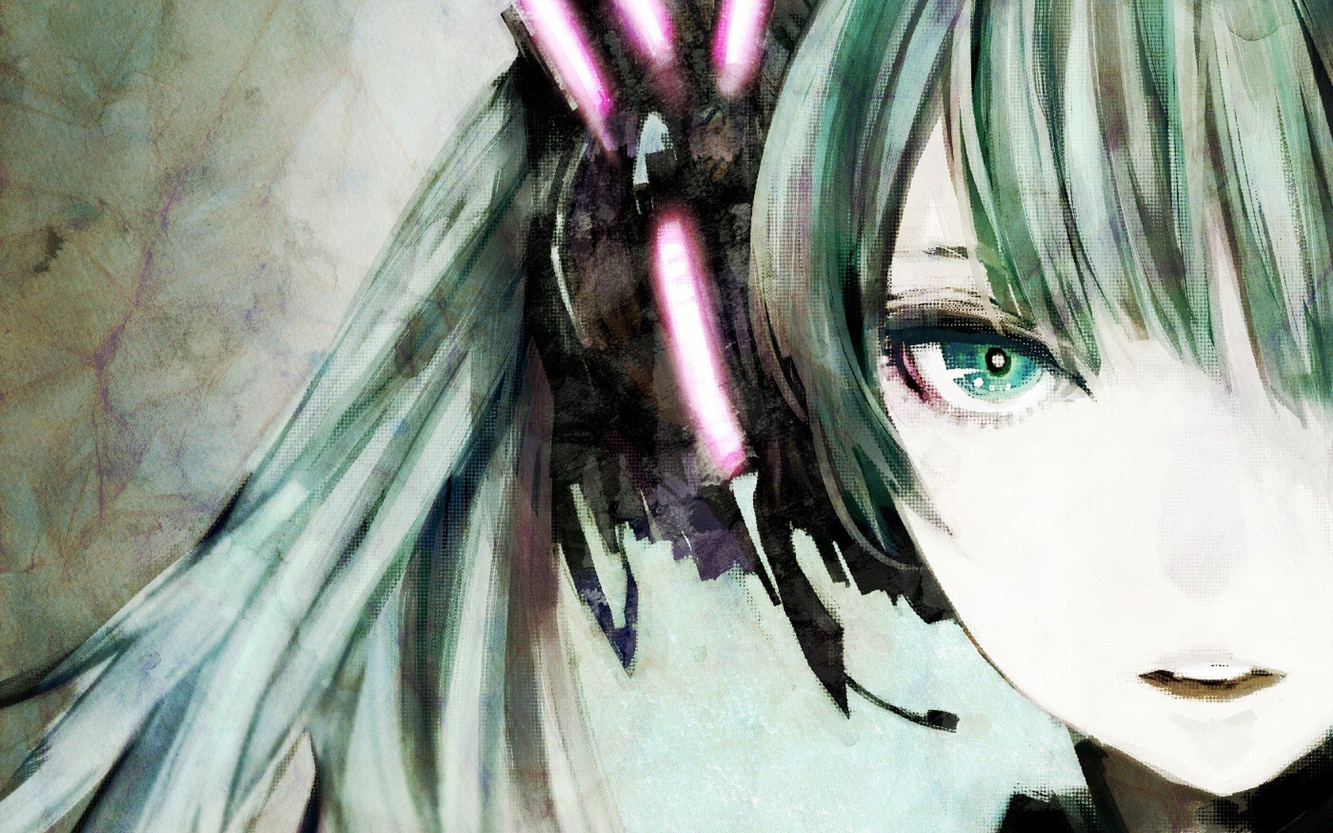 Download Hatsune Miku Anime Vocaloid HD Wallpaper