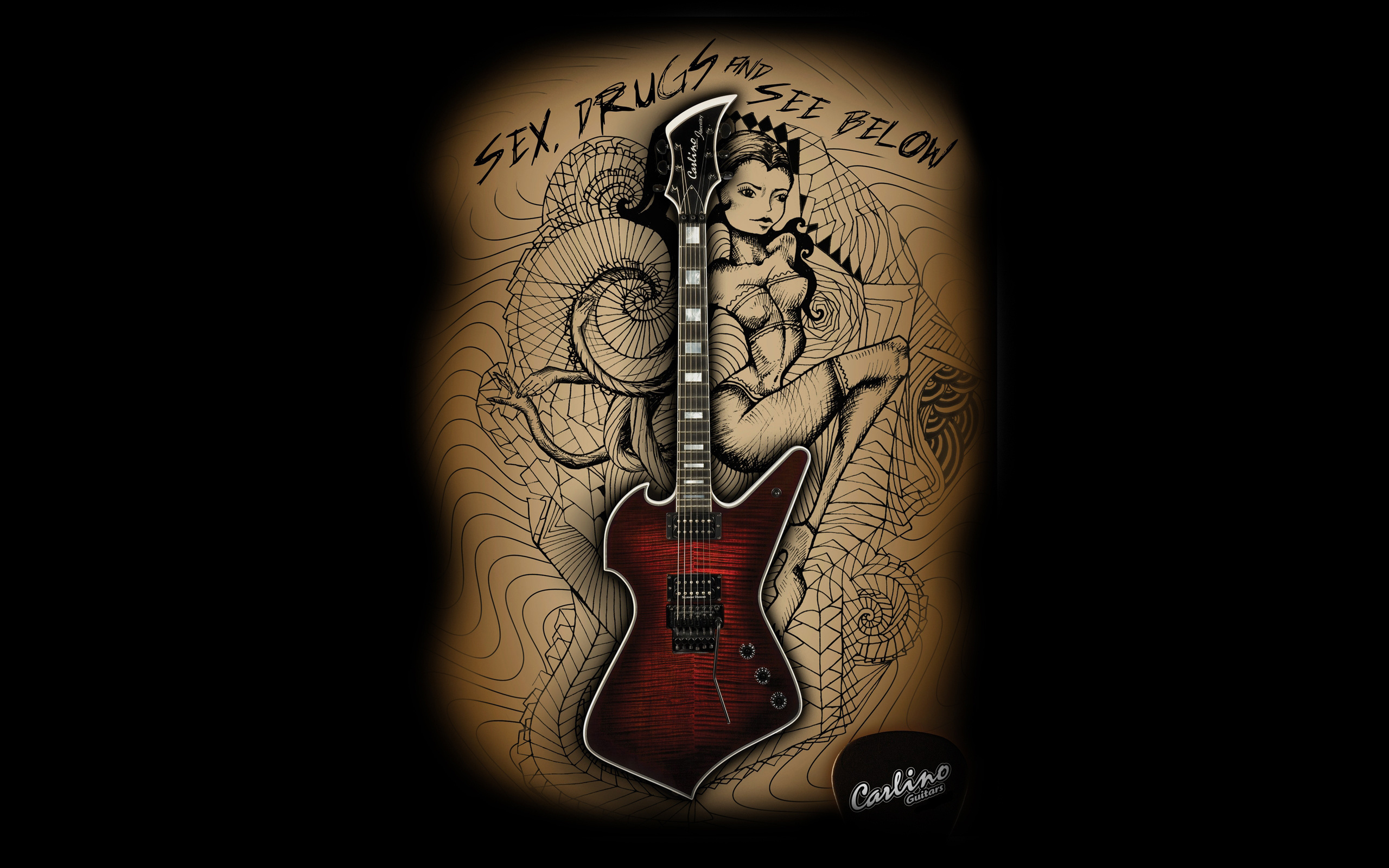 Top 69 music guitar tattoo  thtantai2
