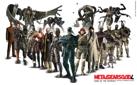 video game Metal Gear Solid 4: Guns of the Patriots HD Desktop Wallpaper | Background Image