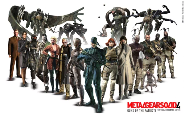 video game Metal Gear Solid 4: Guns of the Patriots HD Desktop Wallpaper | Background Image