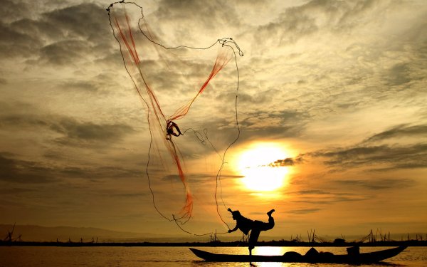 Photography Fisherman Fishing HD Wallpaper | Background Image