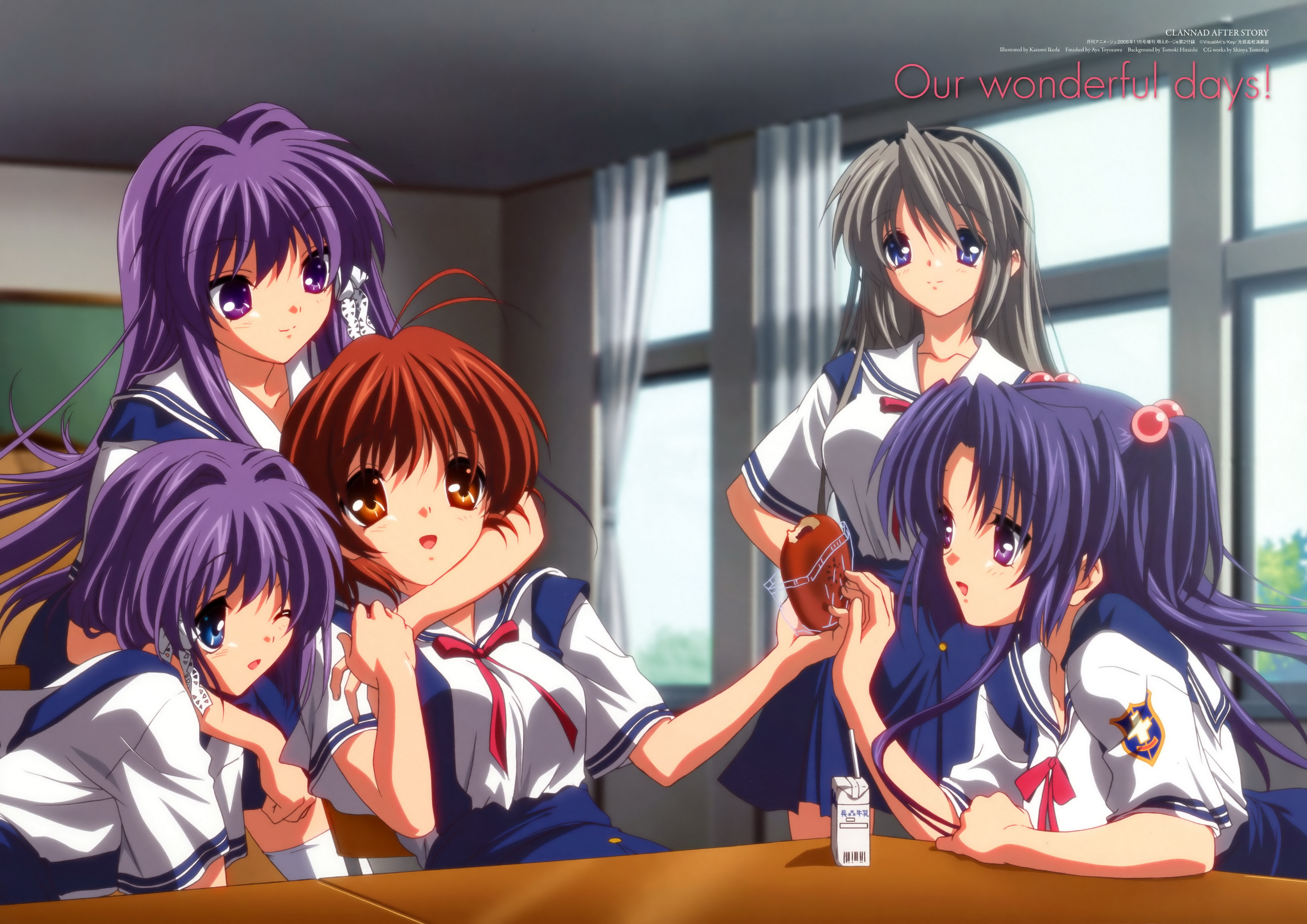 Clannad HD Wallpaper | Background Image | 3590x2539