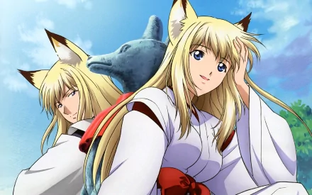 Anime Kanokon HD Desktop Wallpaper | Background Image