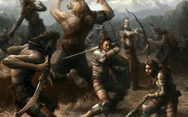 Fantasy Battle Warrior Knight HD Wallpaper | Background Image