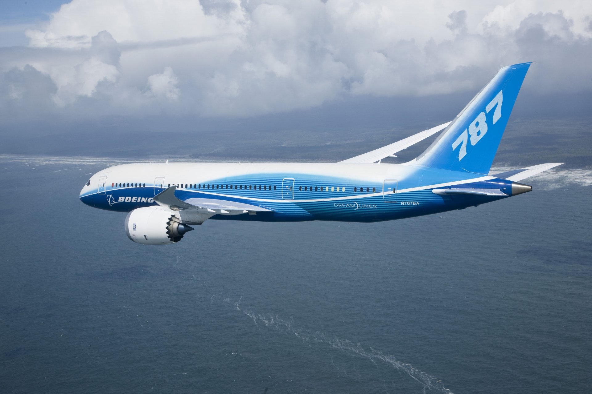 Download Boeing Airplane Vehicle Boeing 787 Dreamliner HD Wallpaper