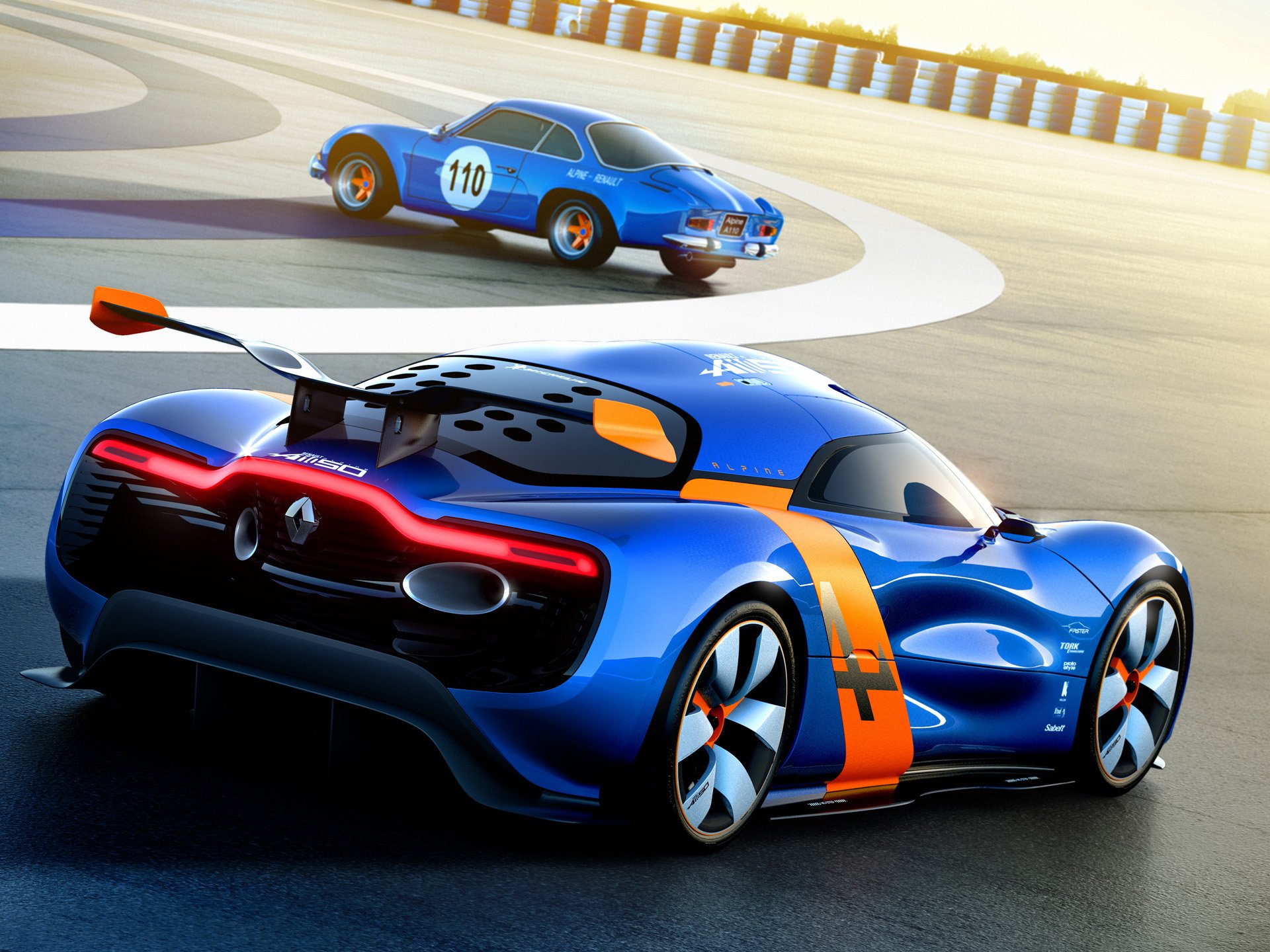 Download Concept Car Sports Alpine Vehicle Alpine A110-50 HD Wallpaper