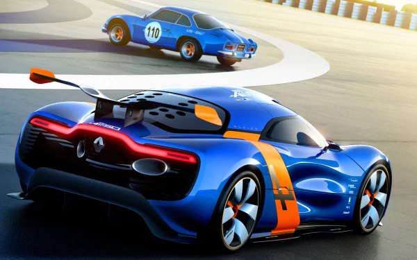 concept car Sports Renault Alpine vehicle Alpine A110-50 Alpine A110-50 HD Desktop Wallpaper | Background Image