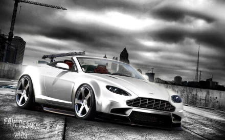 vehicle Aston Martin V8 Vantage HD Desktop Wallpaper | Background Image