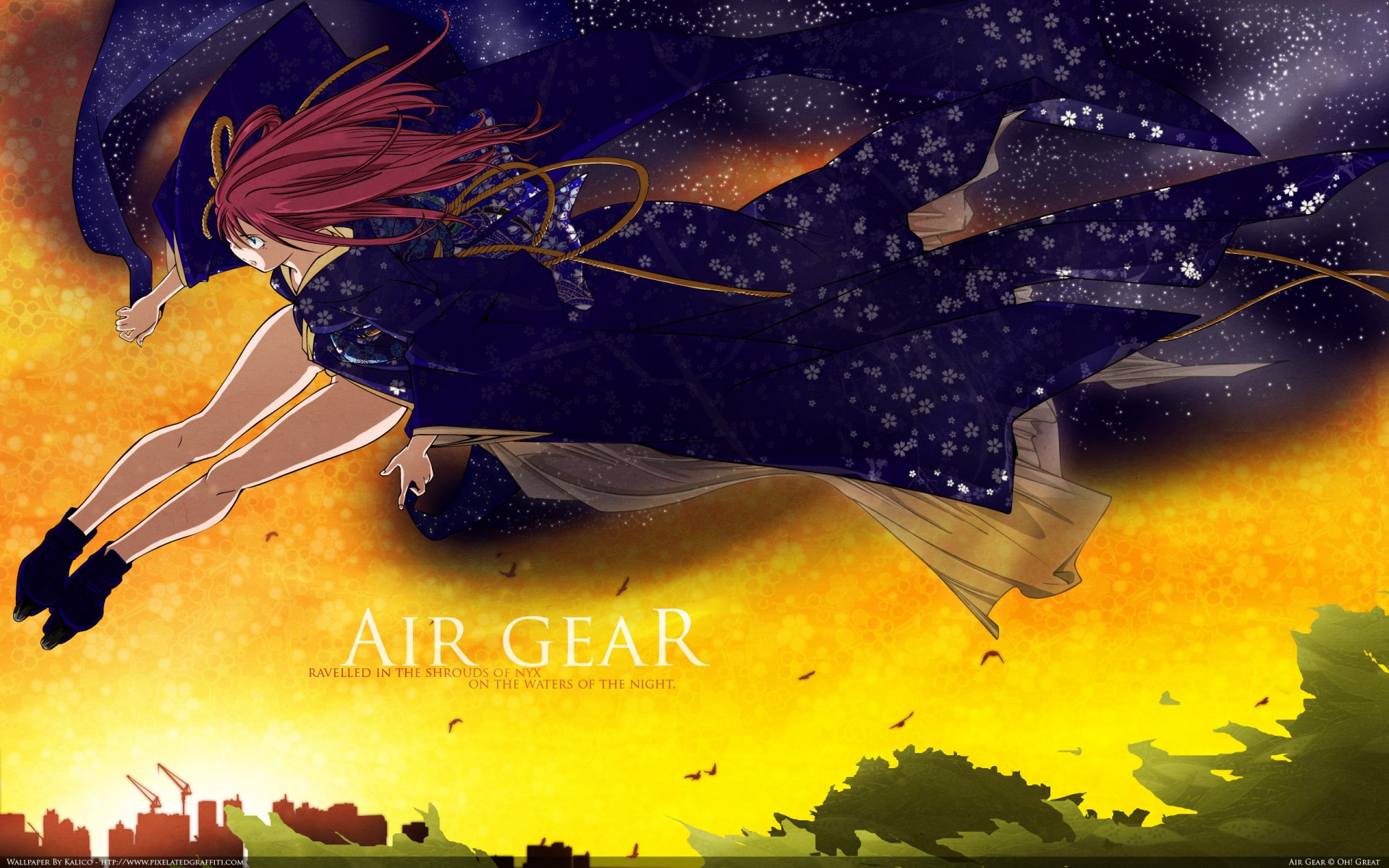 Download Anime Air Gear HD Wallpaper