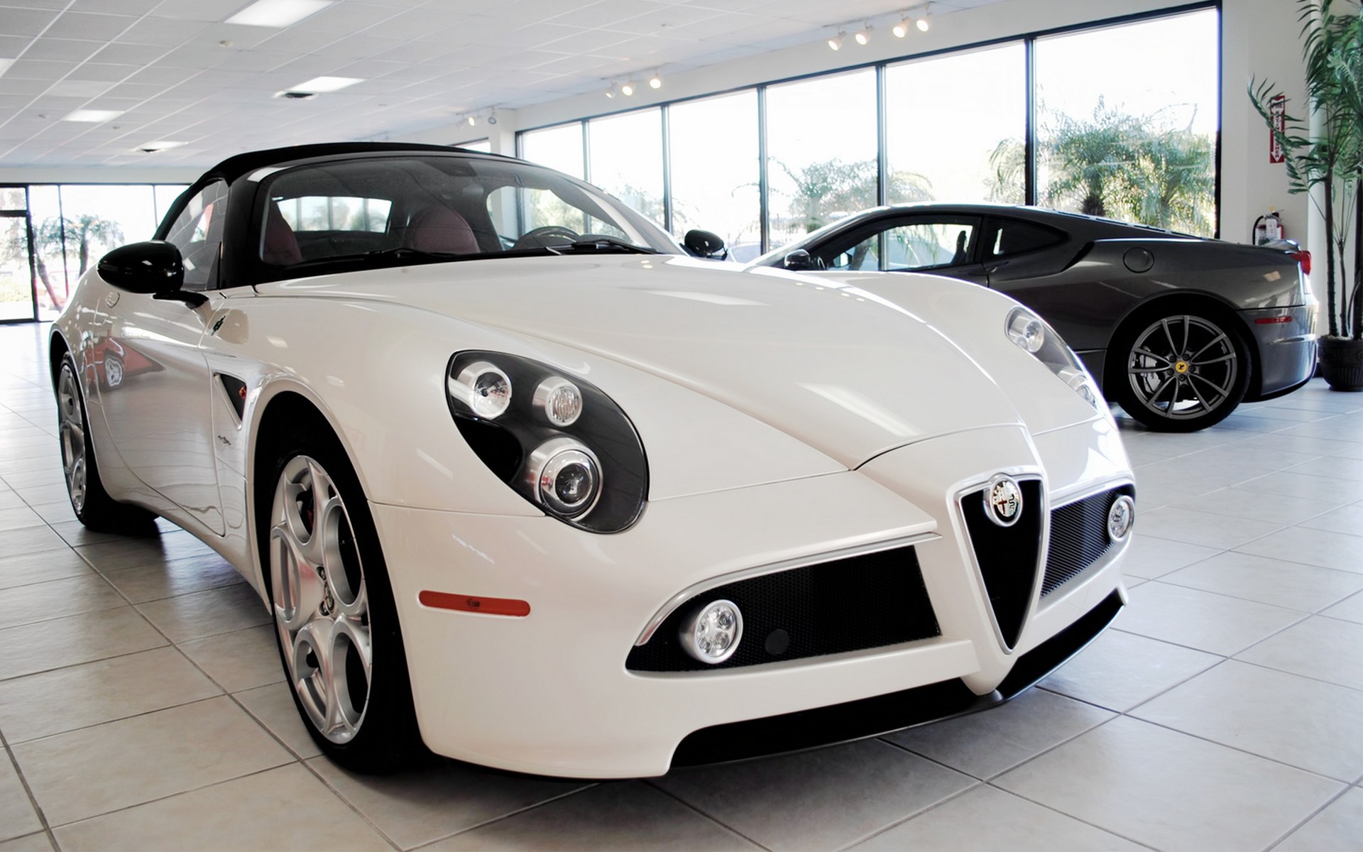 Vehicles Alfa Romeo 8C Spider HD Wallpaper | Background Image