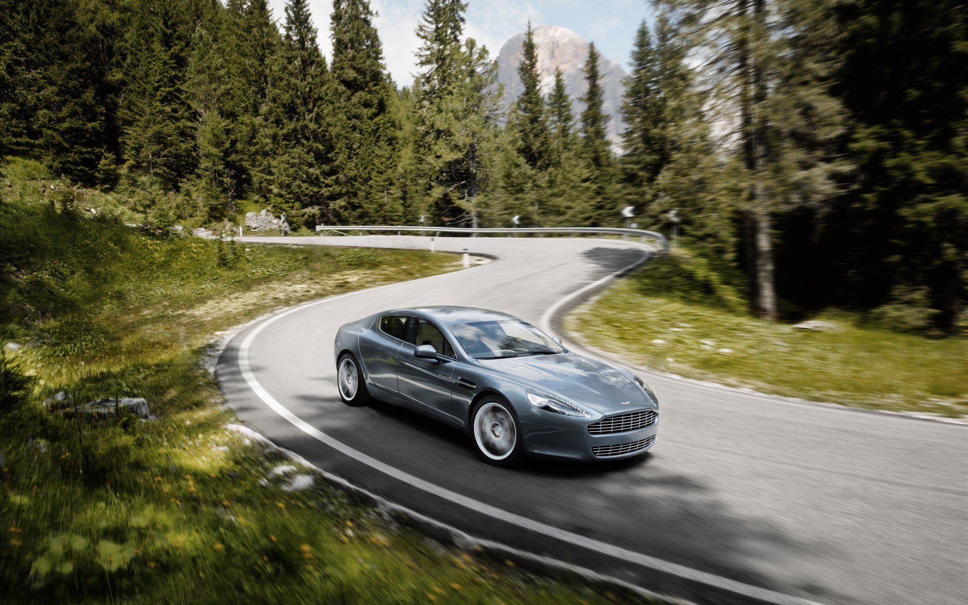 Aston Martin Rapide E HD Background Wallpaper 48350 - Baltana