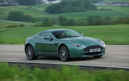 vehicle Aston Martin V8 Vantage HD Desktop Wallpaper | Background Image