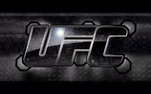 A sleek HD desktop wallpaper featuring the UFC logo, capturing the intensity of mixed martial arts and the dynamic spirit of the Ultimate Fighting Championship.