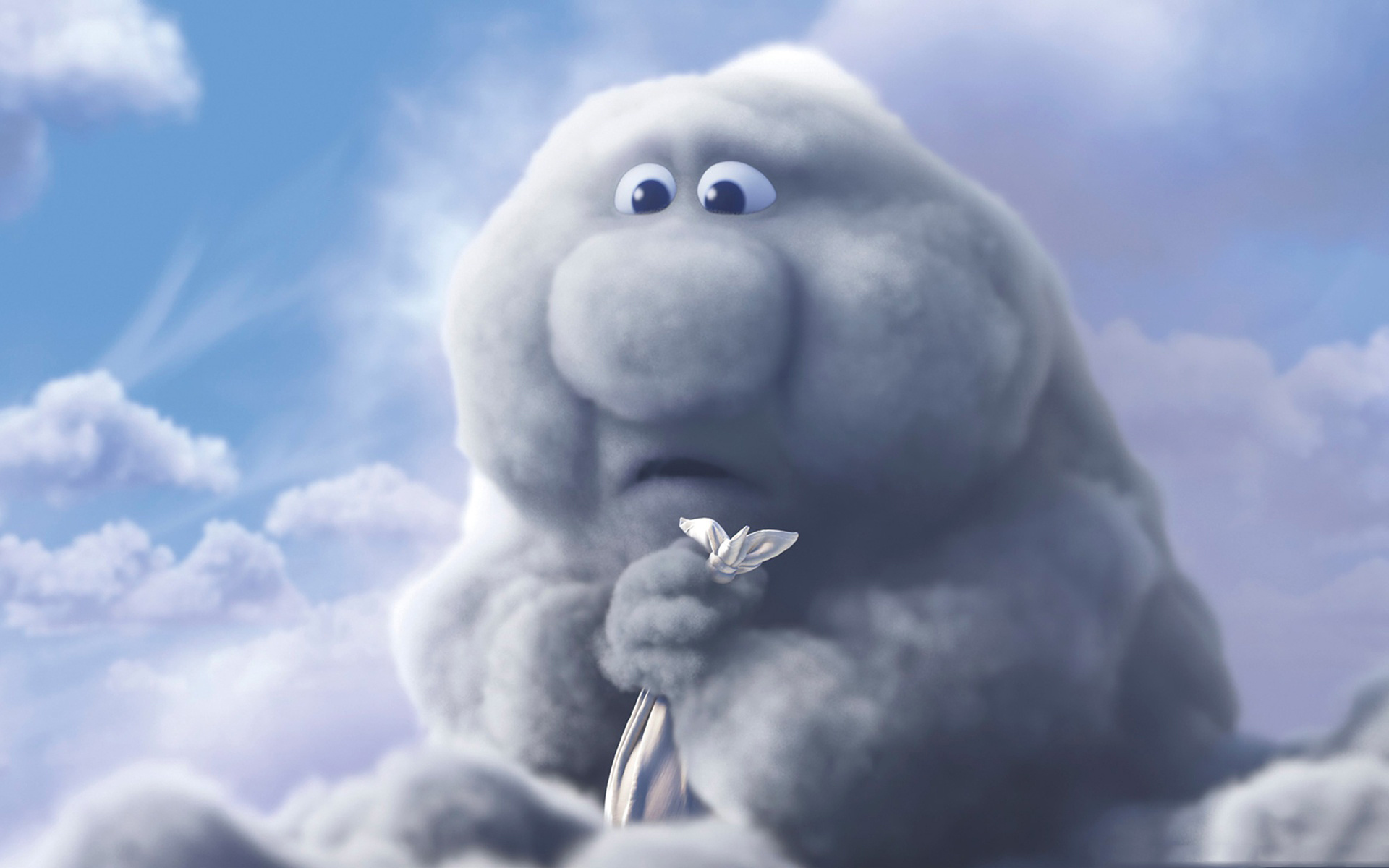 Partly Cloudy Pixar Wallpaper