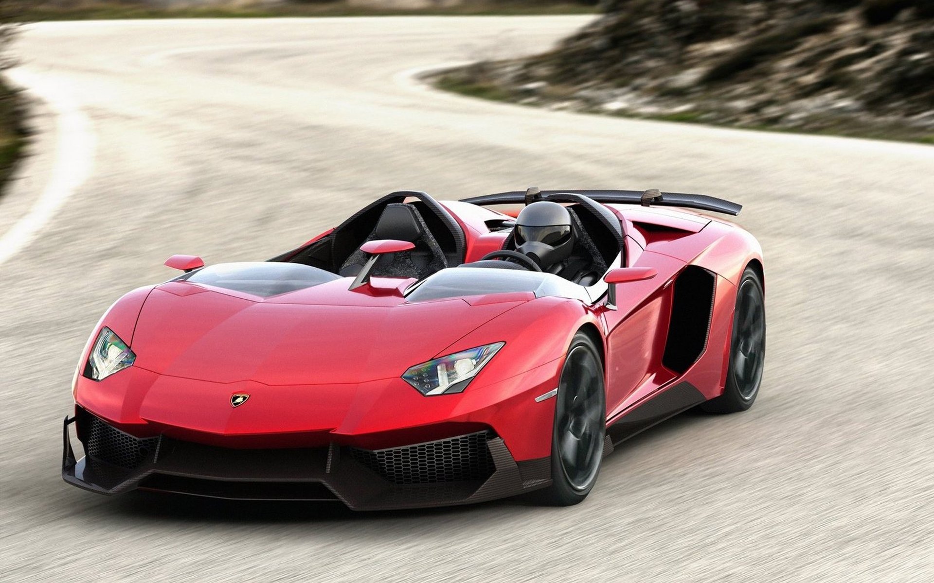 Download Vehicle Lamborghini Aventador J HD Wallpaper