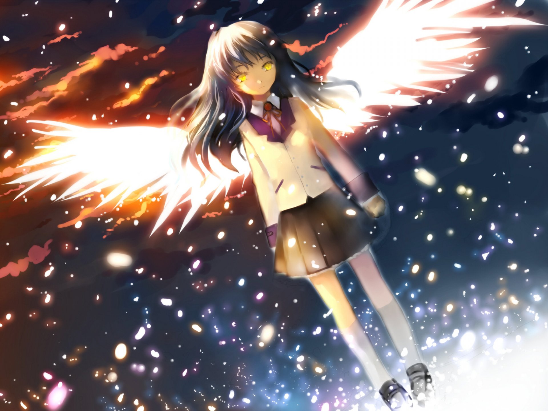 Pin by beth 14 on Magic  Angel beats, Anime angel, Angel beats (anime)