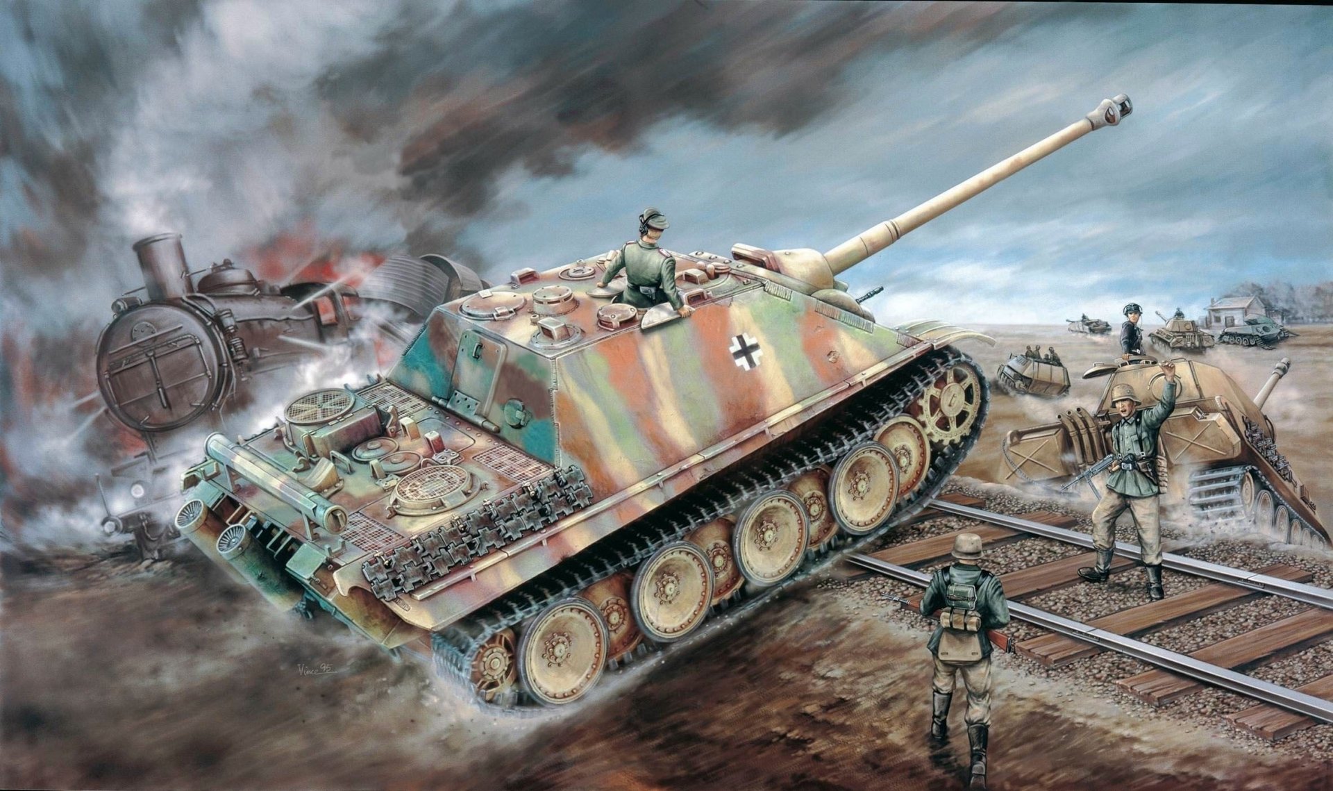 Download Military Jagdpanther HD Wallpaper