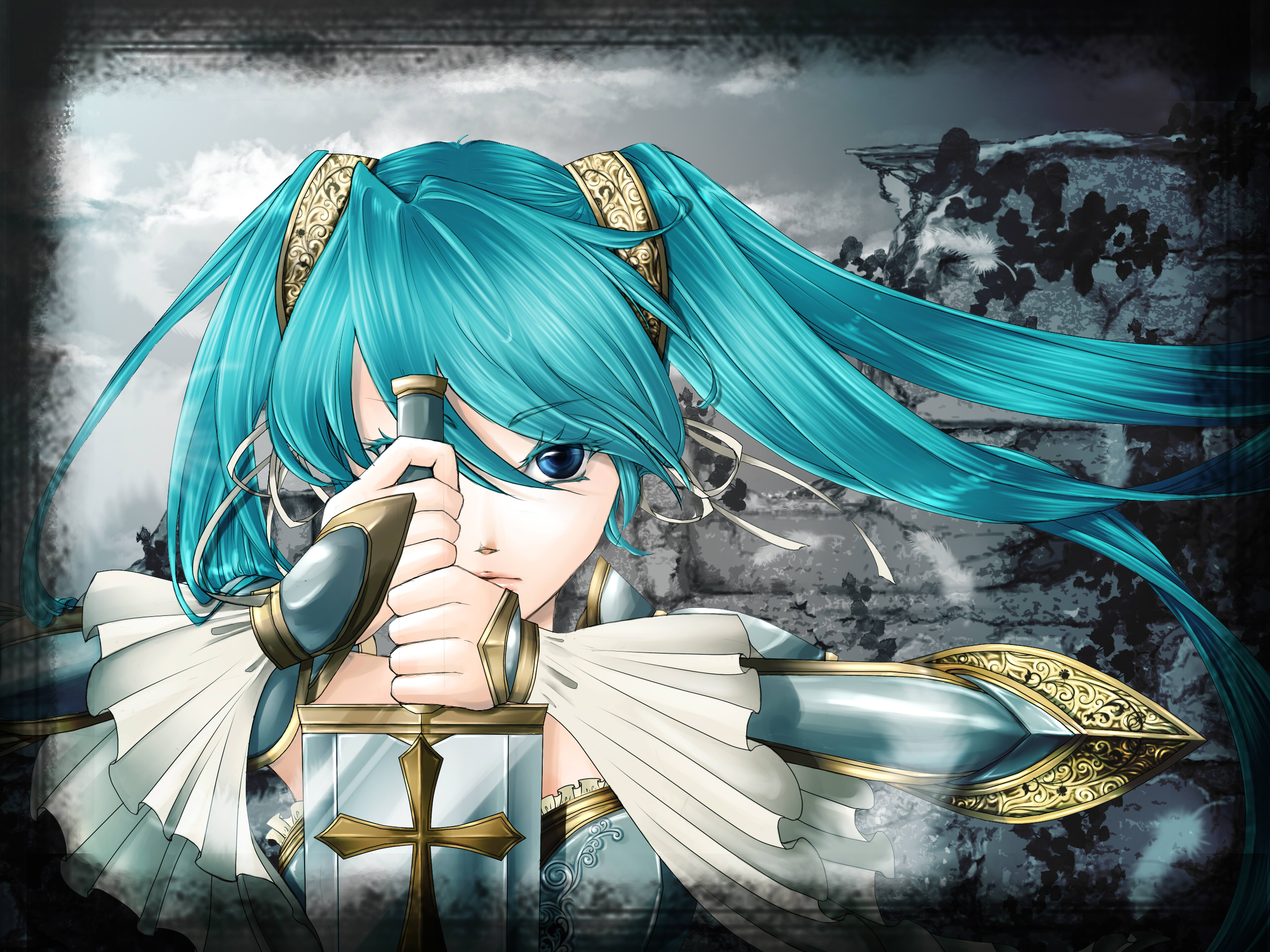 Hatsune Miku HD Wallpaper | Background Image | 2560x1920 | ID:258936 - Wallpaper Abyss