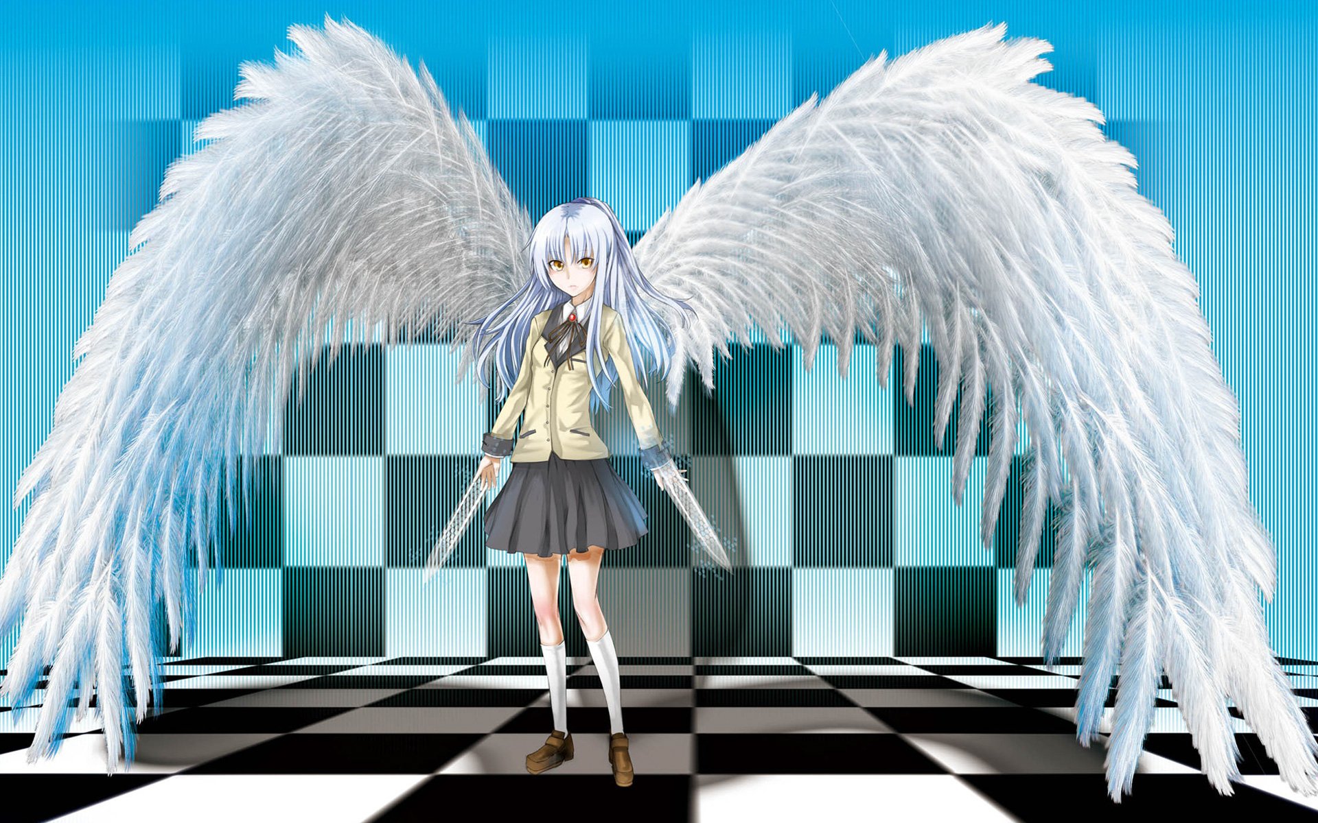 Download Kanade Tachibana Anime Angel Beats! HD Wallpaper