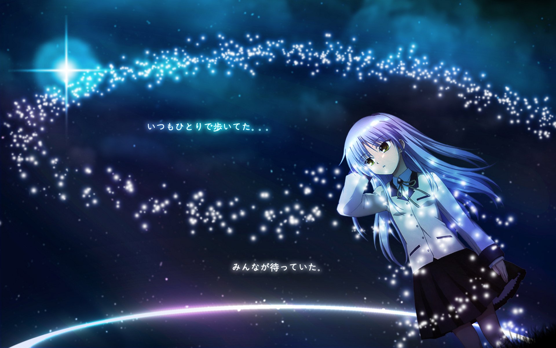 Download Kanade Tachibana Anime Angel Beats! HD Wallpaper