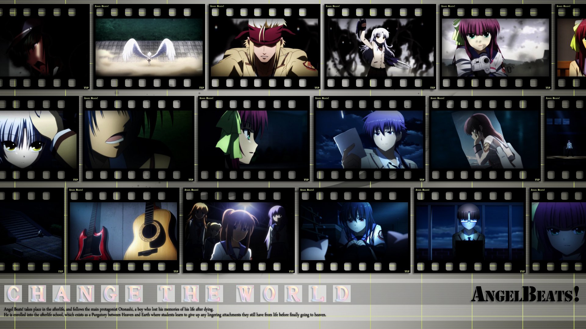 Download Eri Shiina Yusa (Angel Beats!) Shiori Sekine Miyuki Irie Hisako (Angel Beats!) Masami Iwasawa Takeyama (Angel Beats!) Hinata Hideki Yuri Nakamura TK (Angel Beats!) Kanade Tachibana Anime Angel Beats! HD Wallpaper