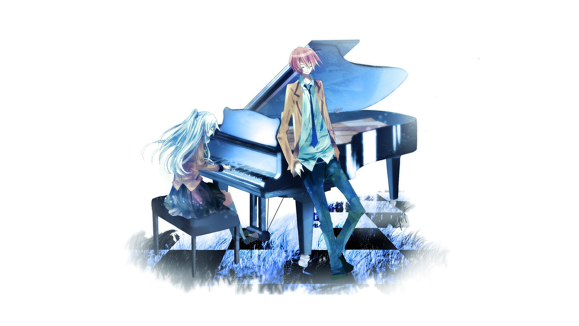 Download Yuzuru Otonashi Kanade Tachibana Anime Angel Beats! HD Wallpaper