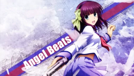 Yuri Nakamura Anime Angel Beats! HD Desktop Wallpaper | Background Image