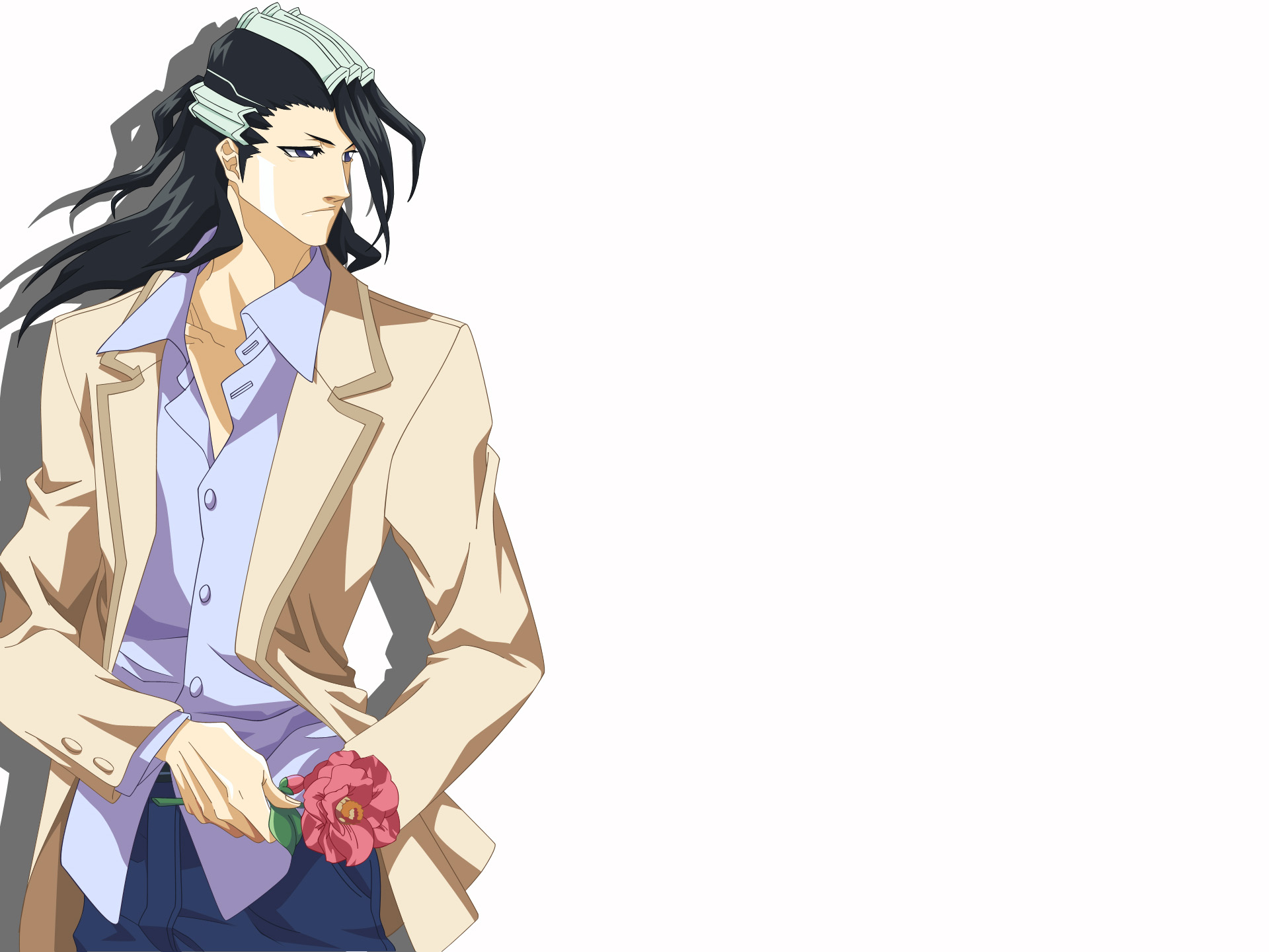 Download Byakuya Kuchiki Anime Bleach HD Wallpaper