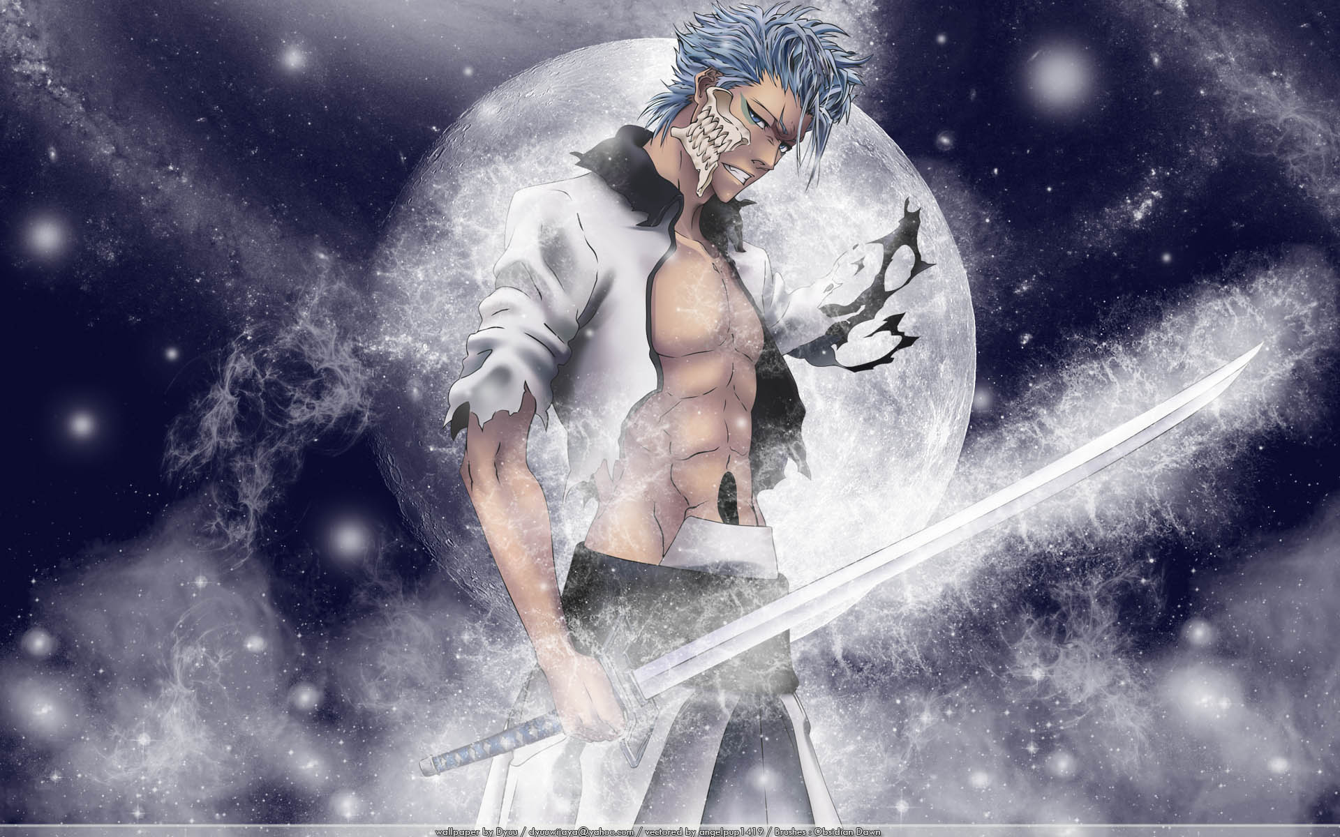 grimmjow ichigo wallpaper