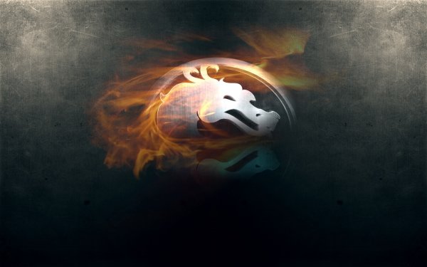 Videojuego Mortal Kombat Logo Dragón Fondo de pantalla HD | Fondo de Escritorio