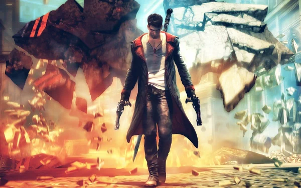 video game DmC: Devil may cry HD Desktop Wallpaper | Background Image