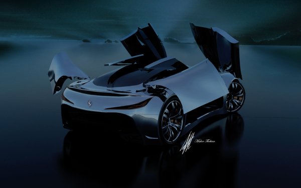 Vehicles Ferrari Supercar Concept Car HD Wallpaper | Background Image