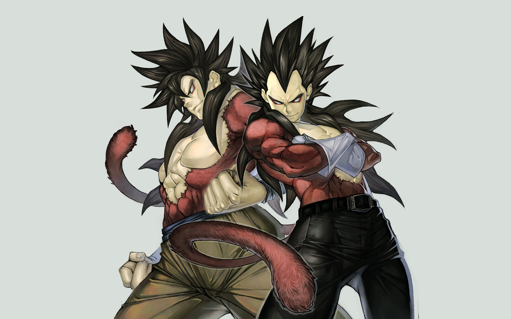 Gogeta SSJ 4 VS OMEGA SHENRON by Pablo Riquelme