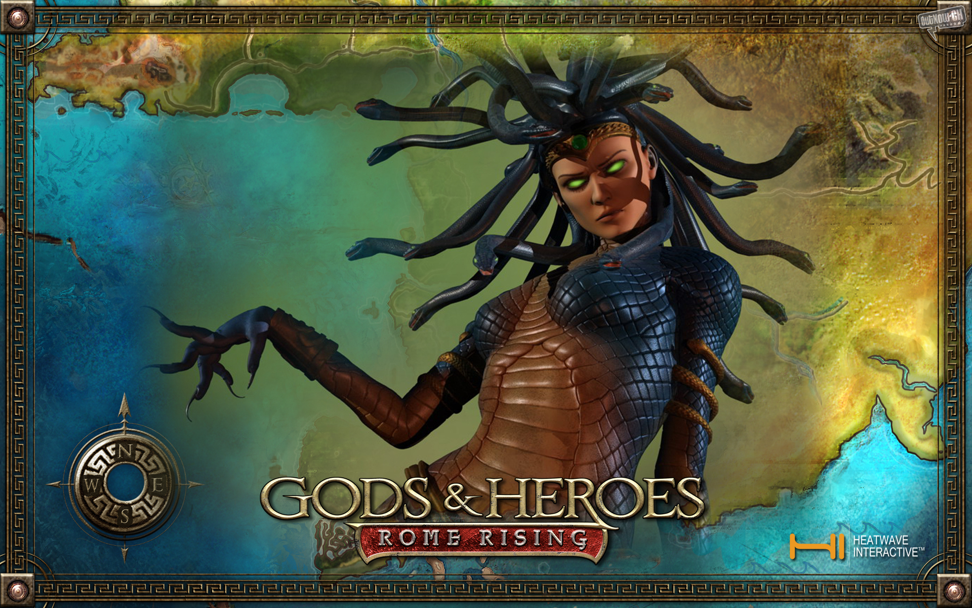 Video Game Gods & Heroes: Rome Rising HD Wallpaper | Background Image