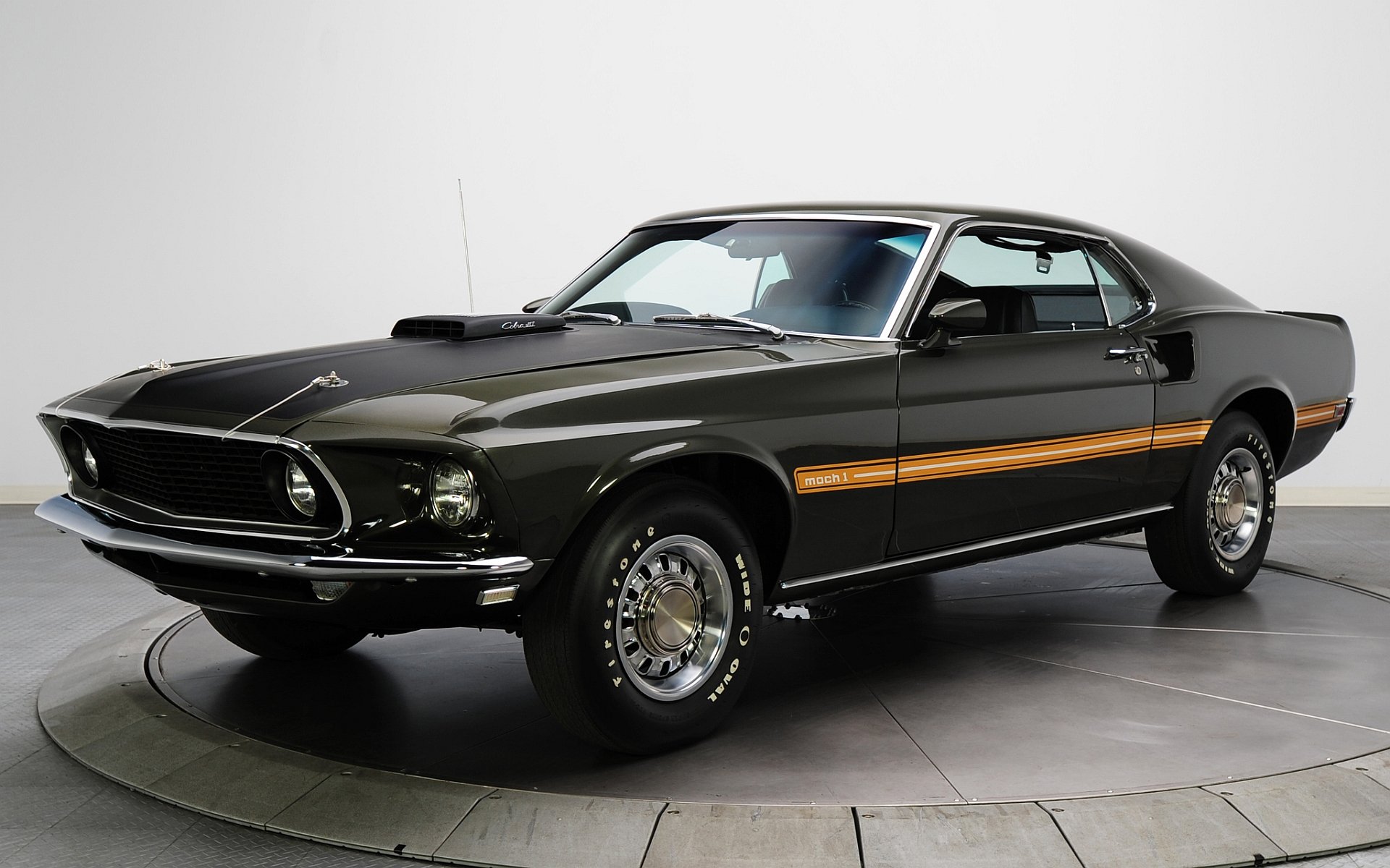 Download Vehicle Ford Mustang Mach 1 HD Wallpaper